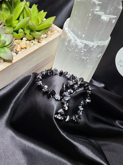 Snowflake Obsidian